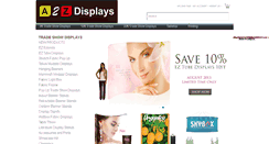 Desktop Screenshot of a-2-z-displays.com